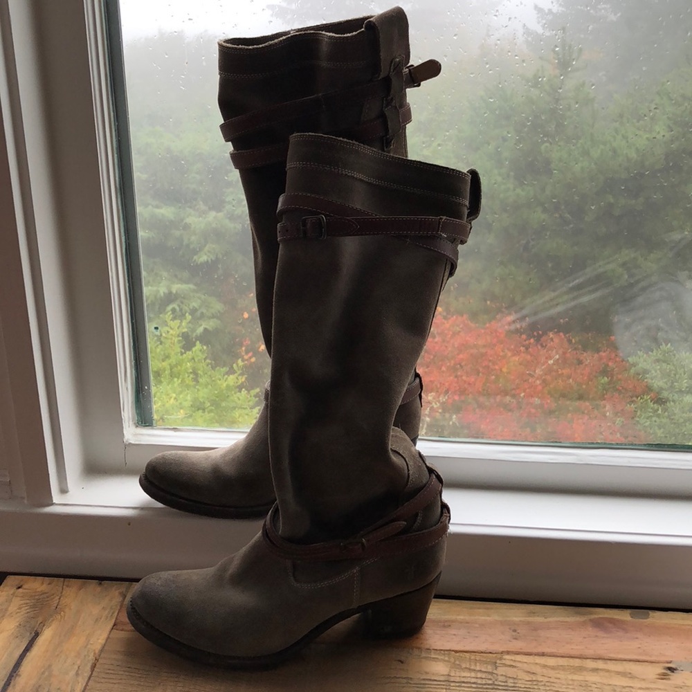 Suede Frye Tall Boots